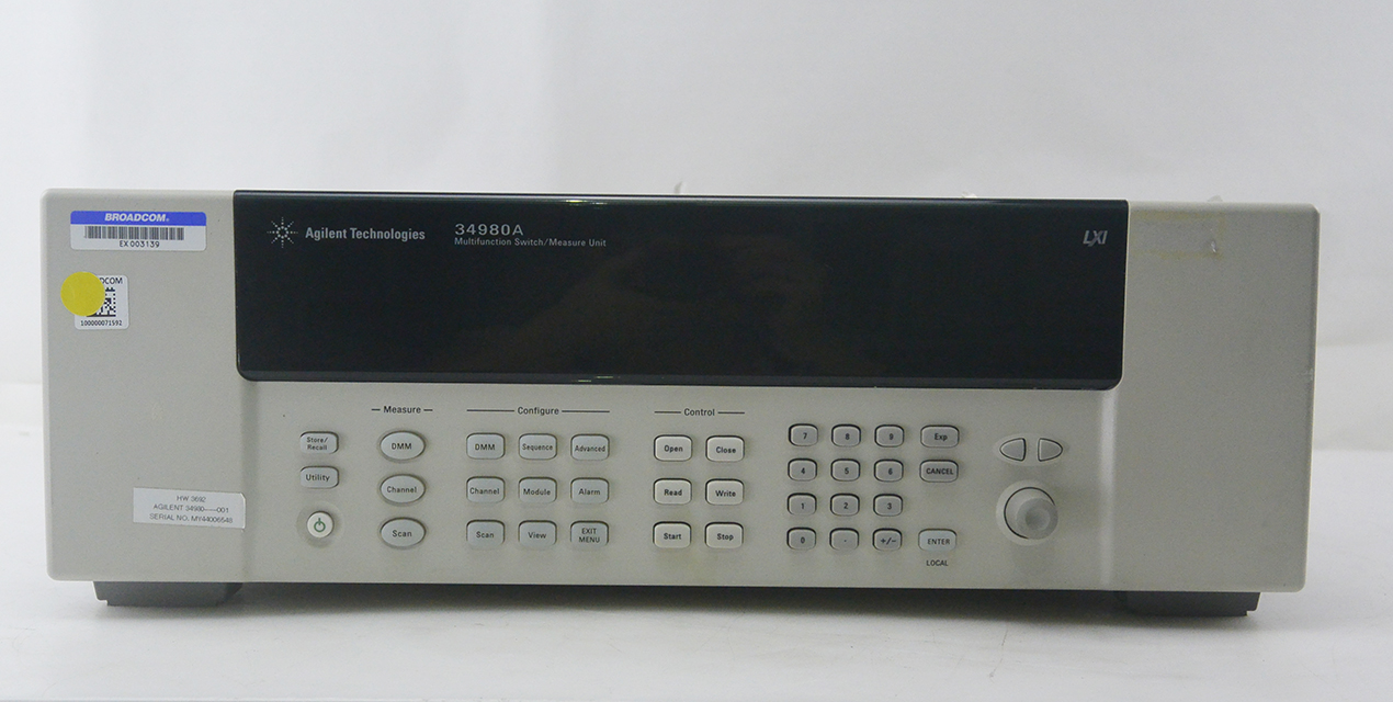 Keysight(Agilent) 34980A Multifunction Switch/Measure Unit - Buy